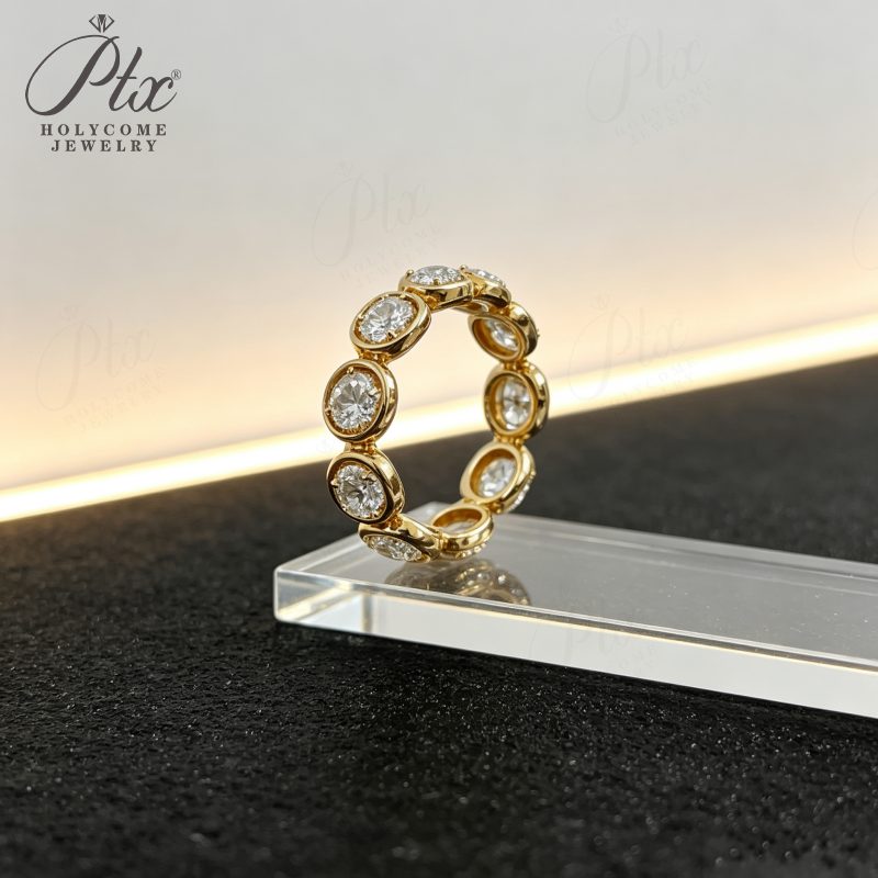 Round Lab-Grown Diamond Bridal Set, IGI Certified — view 5, SKU BS204