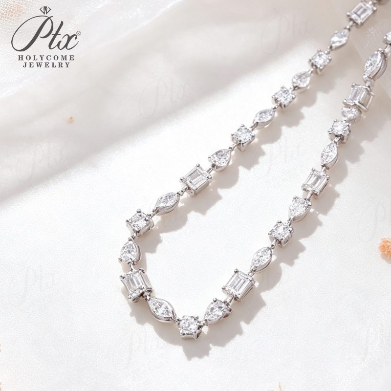 Lab-Grown Diamond Necklace, IGI Certified — view 3, SKU LGD007