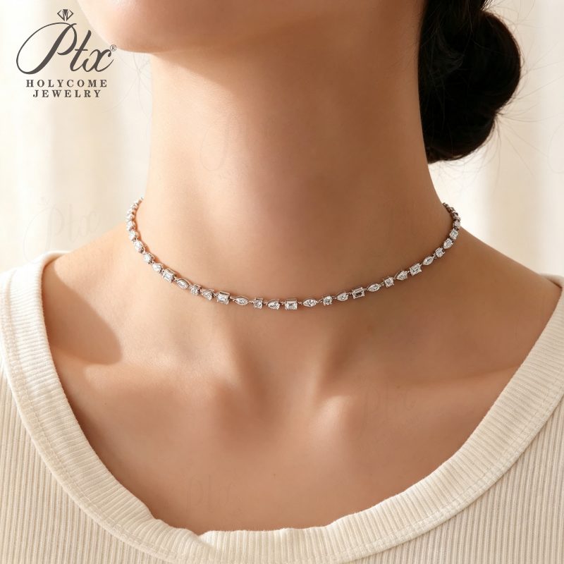 Lab-Grown Diamond Necklace, IGI Certified — view 5, SKU LGD007