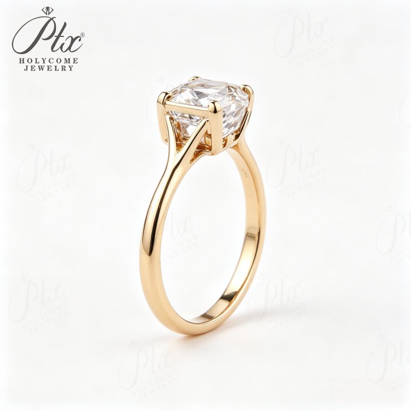 1–3ct Cushion Lab-Grown Diamond Ring, IGI Certified — view 5, SKU LGD008