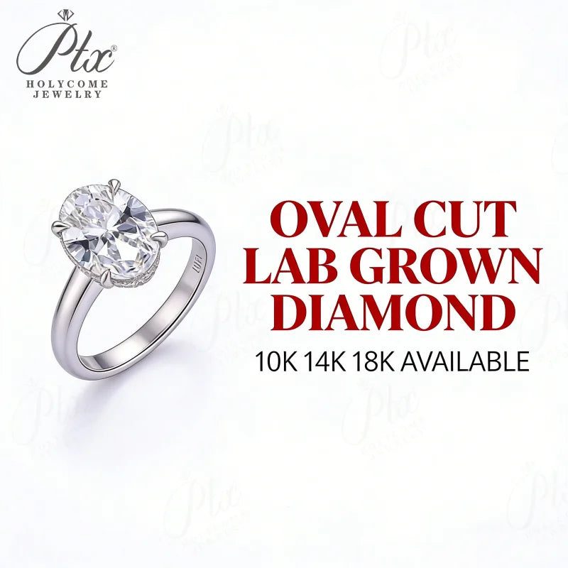 Round Lab-Grown Diamond Ring — Design 35 — main, SKU LGD013