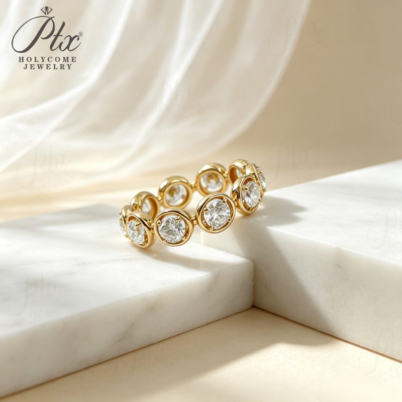 Round Lab-Grown Diamond Ring, IGI Certified — main, SKU LGD014
