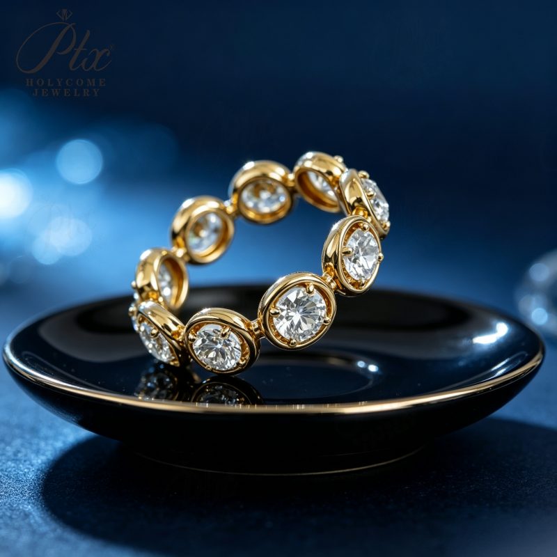 Round Lab-Grown Diamond Ring, IGI Certified — view 6, SKU LGD014