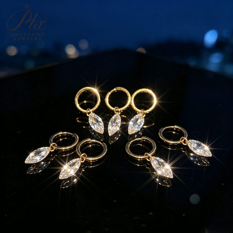 Lab-Grown Diamond Earrings — view 2, SKU LGD021