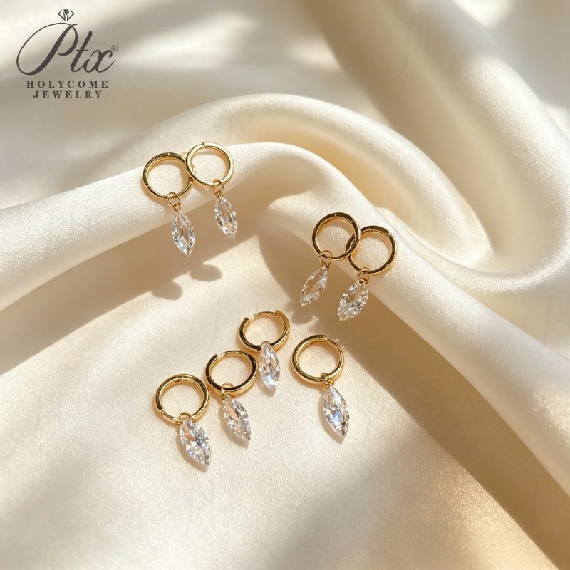 Lab-Grown Diamond Earrings — view 4, SKU LGD021