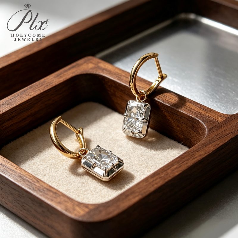 Lab-Grown Diamond Earrings — Design 87 — view 5, SKU LGD022