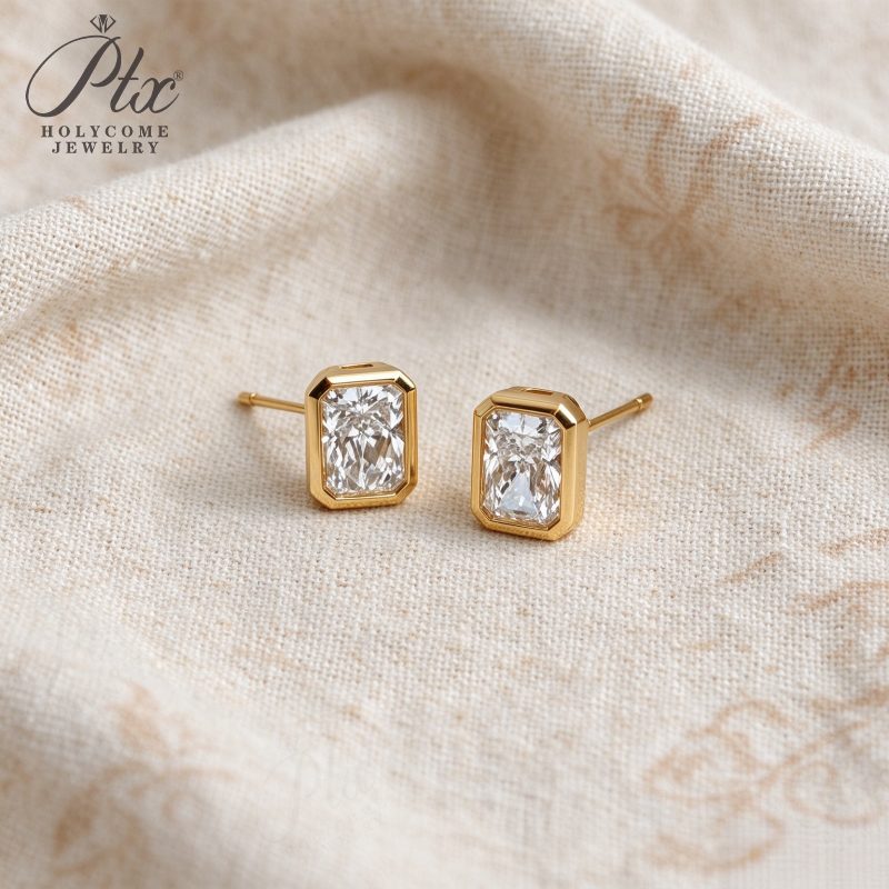 Lab-Grown Diamond Earrings — Design 88 — view 2, SKU LGD023