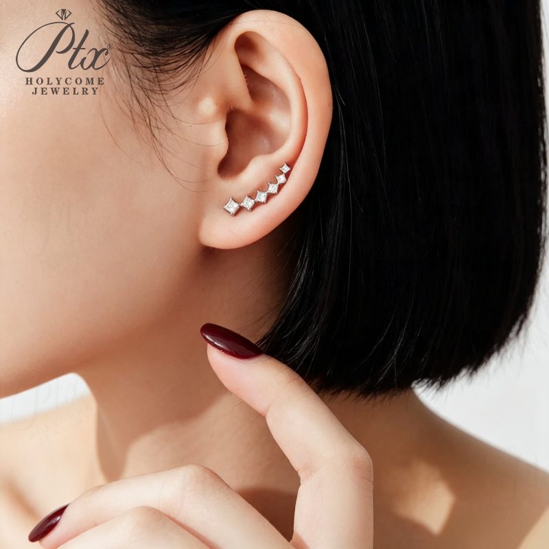 Lab-Grown Diamond Earrings — Design 92 — view 4, SKU LGD024