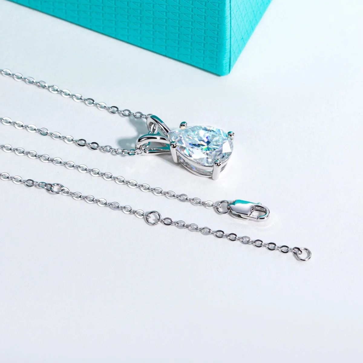 Single Pear Drop Pendant — view 3, SKU MB132