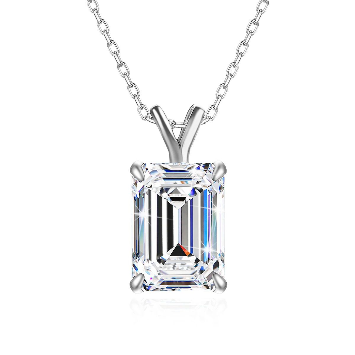 Emerald Solitaire Pendant — main, SKU MB141