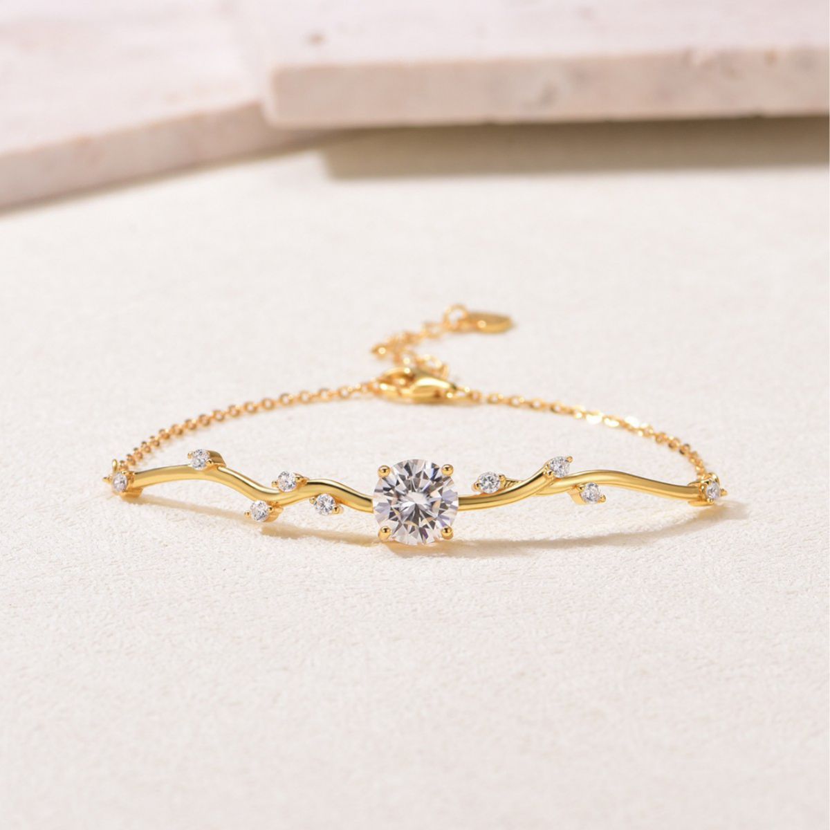 Vine Branch Cuff Bracelet — view 3, SKU MD037