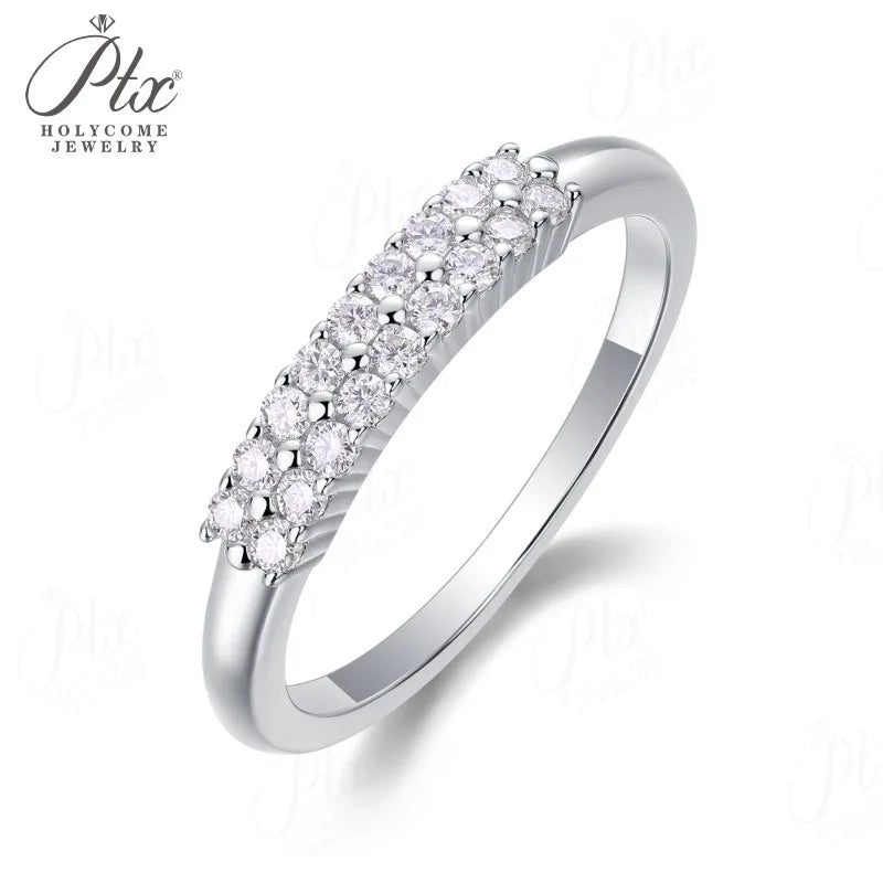 1.5mm Round Moissanite Ring — main, SKU MOI005