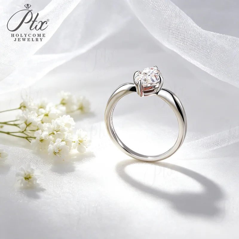 1–3ct Marquise Moissanite Ring, GRA Certified — view 6, SKU MOI008