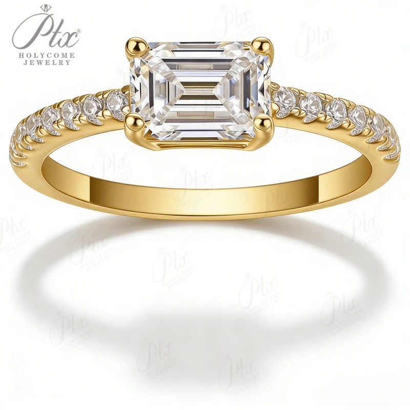 1ct Moissanite Ring — main, SKU MOI009
