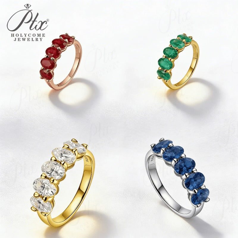 2.5ct Round Moissanite Ring — main, SKU MOI012