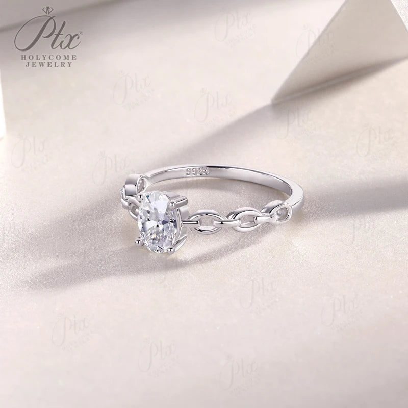 1ct Round Moissanite Ring — Design 48 — view 3, SKU MOI030