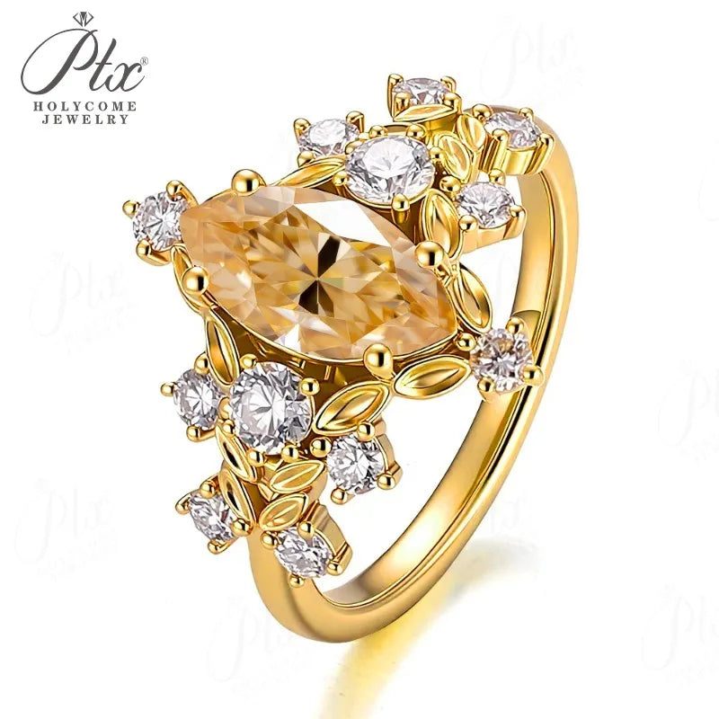10mm Moissanite Ring, GRA Certified — view 3, SKU MOI035