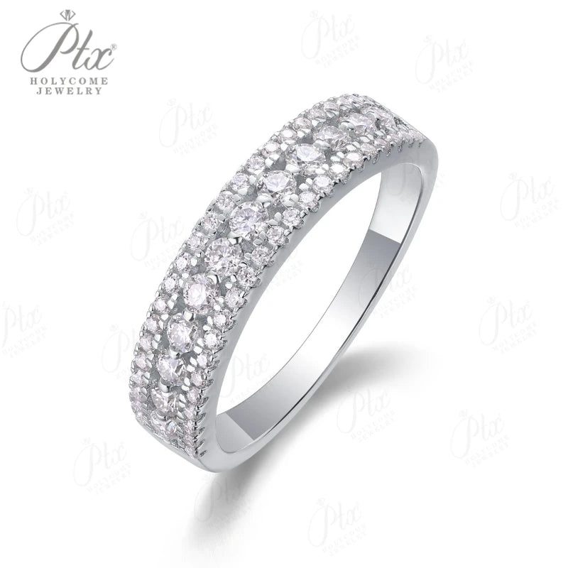 Round Moissanite Ring — Design 59 — main, SKU MOI041