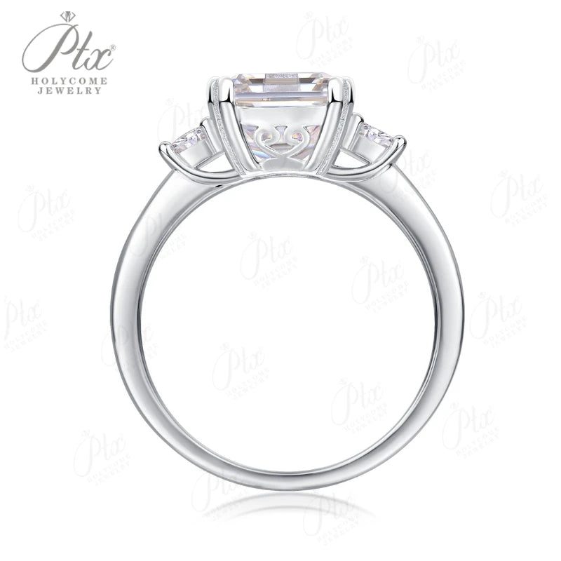 Moissanite Ring, GRA Certified — Design 65 — view 5, SKU MOI047