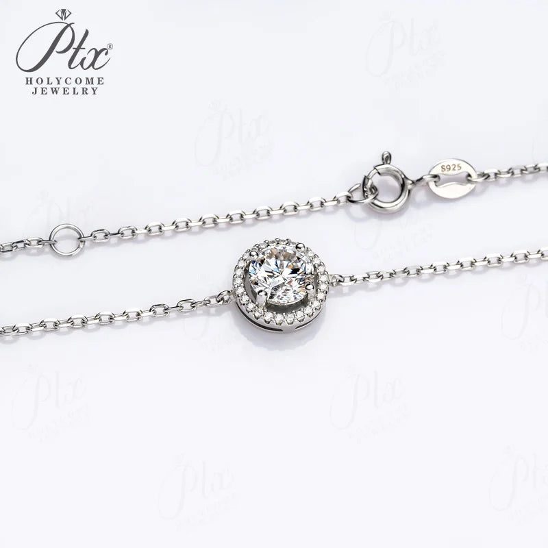 1ct Moissanite Bracelet, GRA Certified — view 3, SKU MOI048