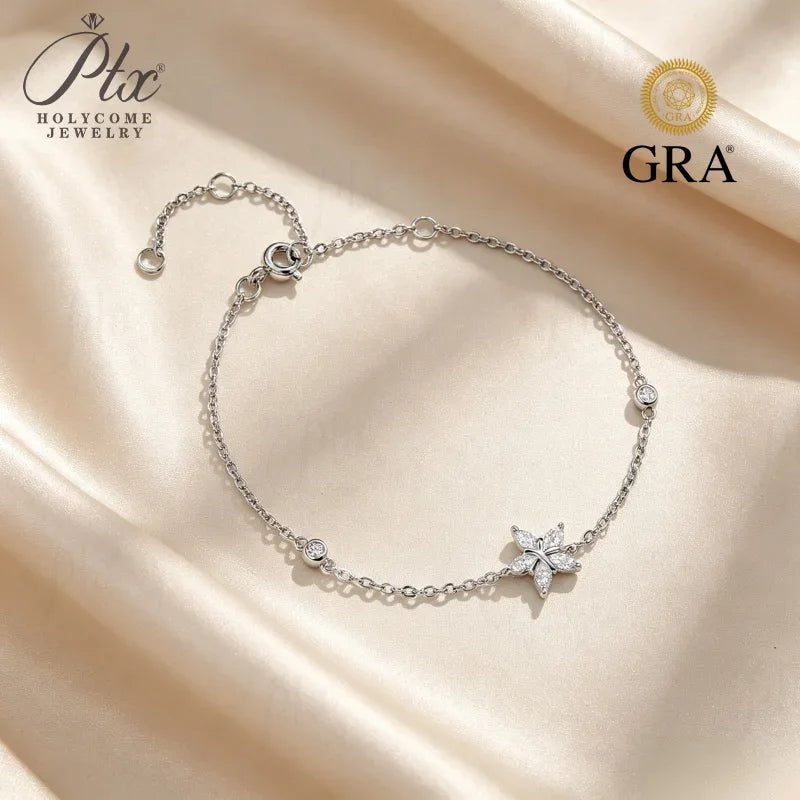 0.5ct Marquise Moissanite Bracelet, GRA Certified — main, SKU MOI051
