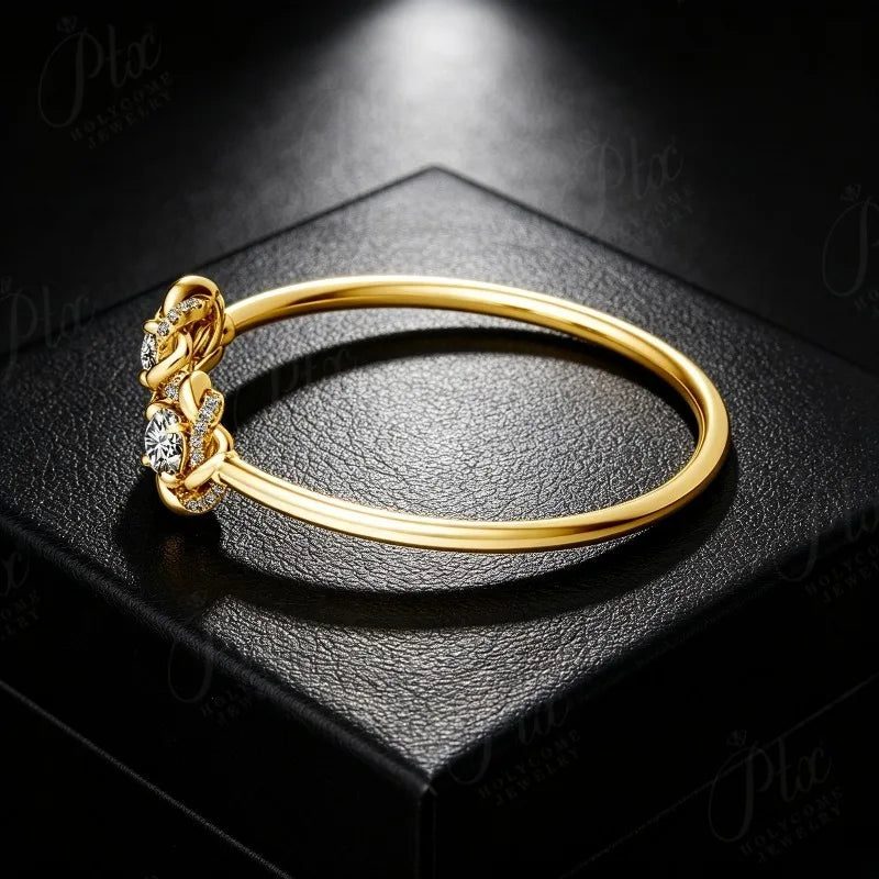 2ct Moissanite Pendant — view 4, SKU MOI052