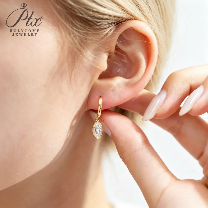 1–2ct Marquise Moissanite Earrings, GRA Certified — Design 94 — view 6, SKU MOI068