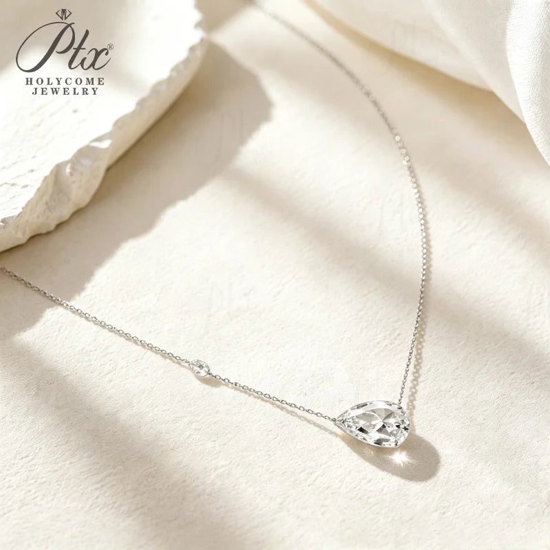 5ct Moissanite Necklace, GRA Certified — view 5, SKU MOI079